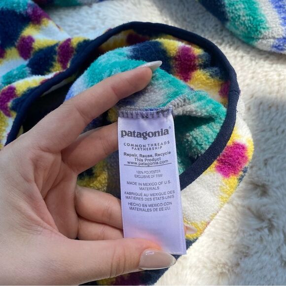 Patagonia Timber Twist Synchilla Snap-T Fleece Pullover Sz. S - Picture 6 of 7